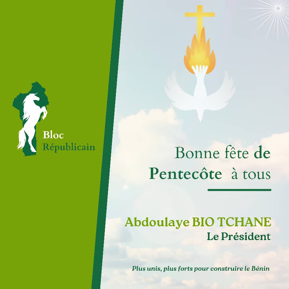 Message du Président du BR à l’occasion de la fête de Pentecôte