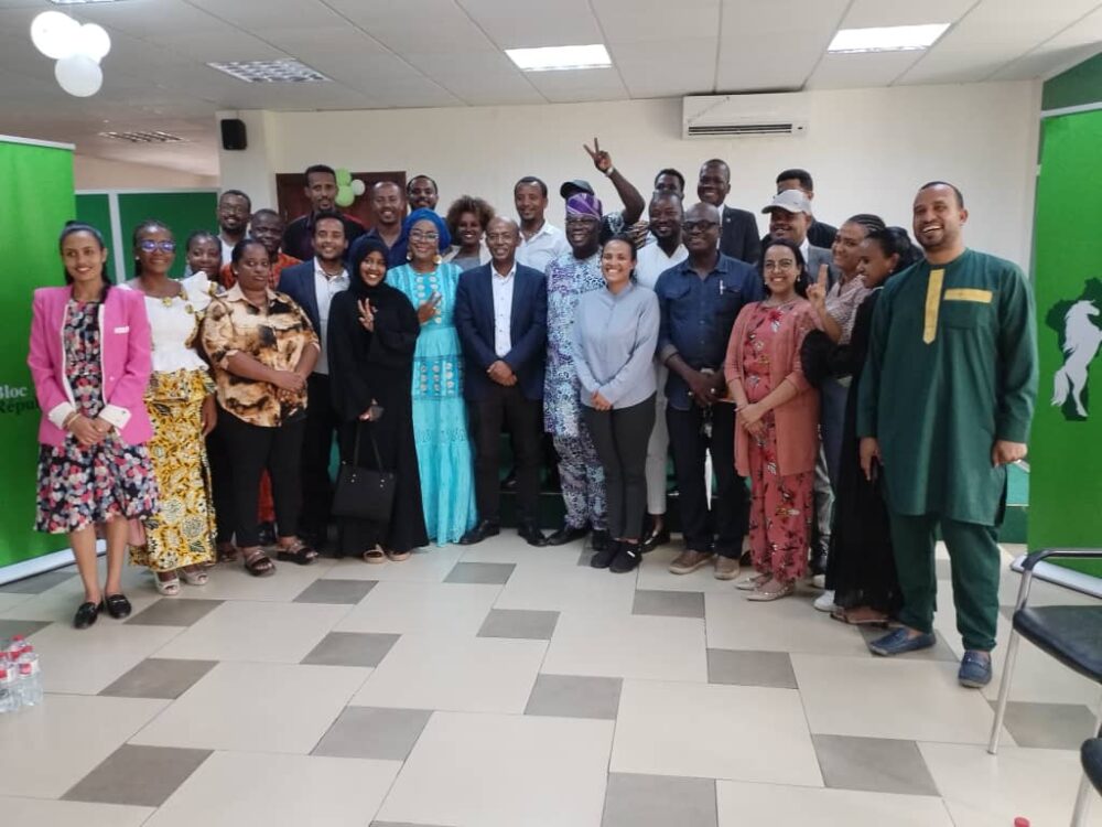 Une Délégation de l’Académie Éthiopienne pour la Démocratie en Visite au Siège du Bloc Républicain