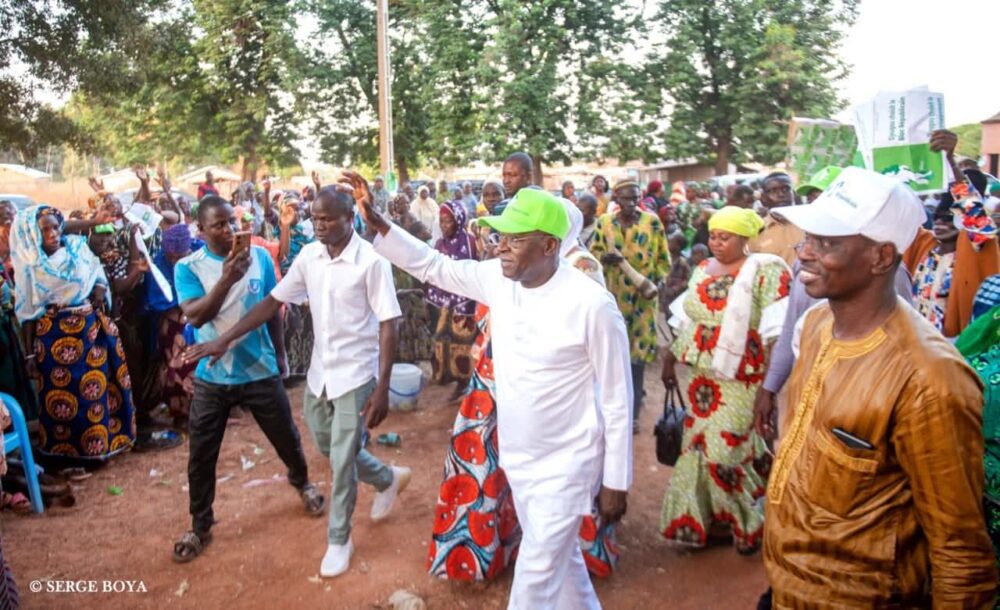 🗳🇧🇯 Abdoulaye BIO TCHANE | une campagne électorale intense, au contact permanent des populations
